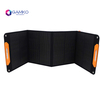 120W 4 folder portable Photovoltaic Solar panels module bag for camping trips