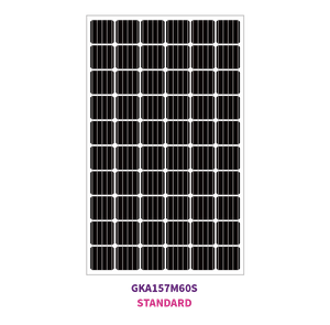 157mm mono 60 solar cells 340W