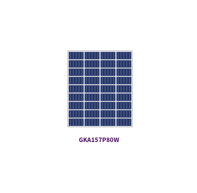 157mm POLY 36 cells 100W solar panel 