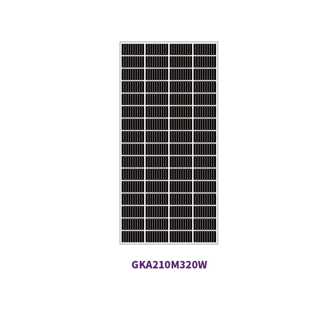 210mm MONO 36 cells 360W solar panel 