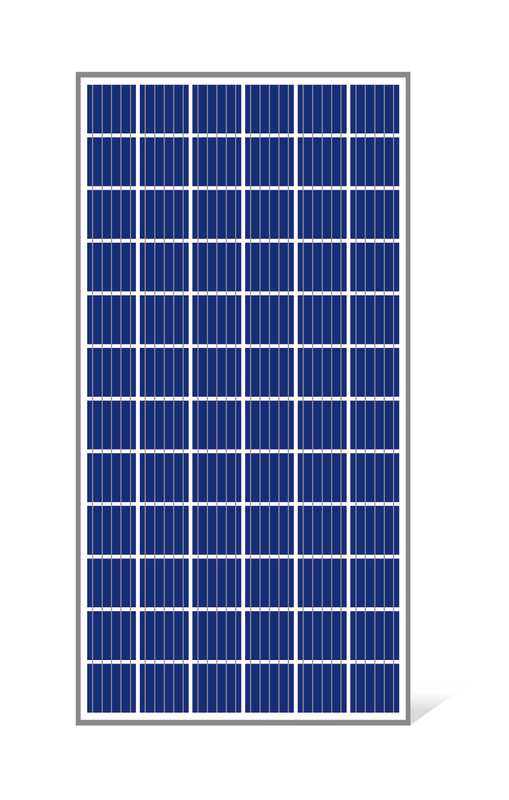 157mm poly 72 cells 345W solar panel 