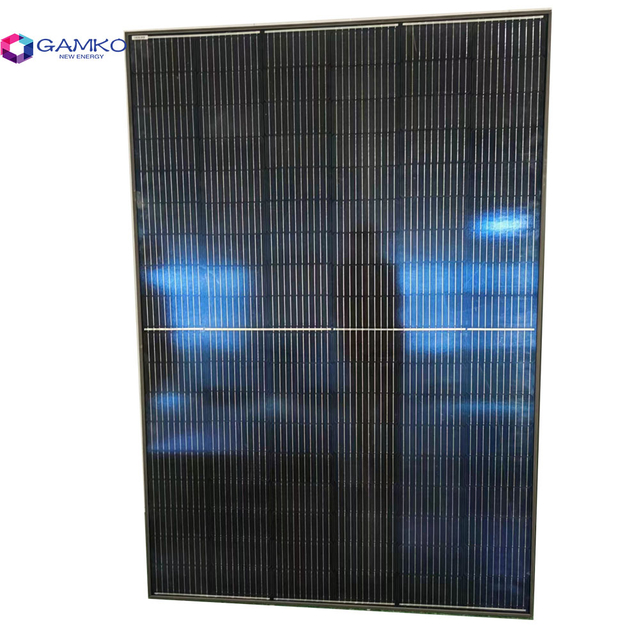 High efficiency bificial full black solar panels 415w home use solar panel getting solar panels installed