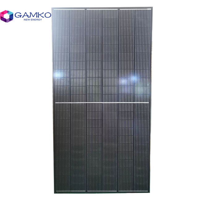 PID Resistance all black 180mm 132 cells 500w solar panels installation cost power solar panels