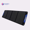 120W 4 folder portable Photovoltaic Solar panels module bag for camping trips