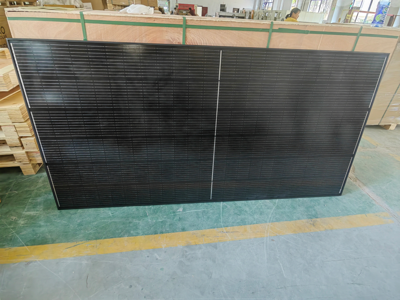 Solar Panel N Type 550W Bifacial Double Glass Mono Photovoltaic Pv ...