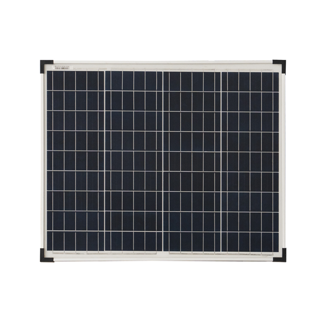  157mm 36pcs PERC Solar Cells 50W Poly Solar Panel PV Module