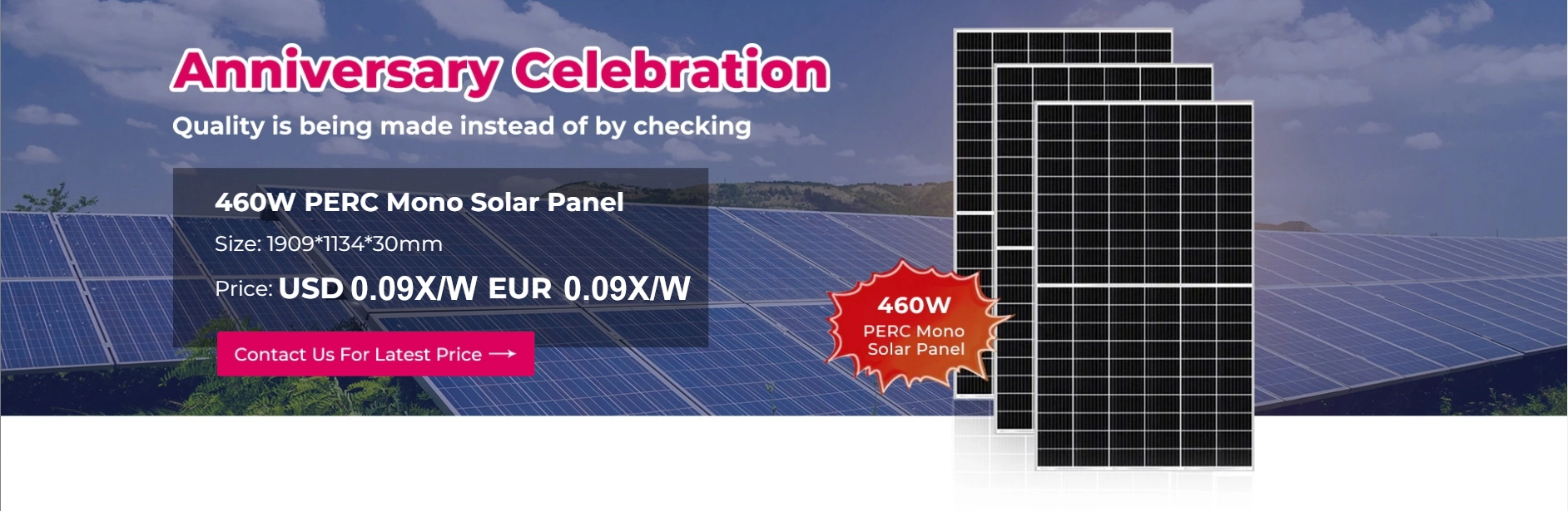 Promotion Price for Solar Panel 