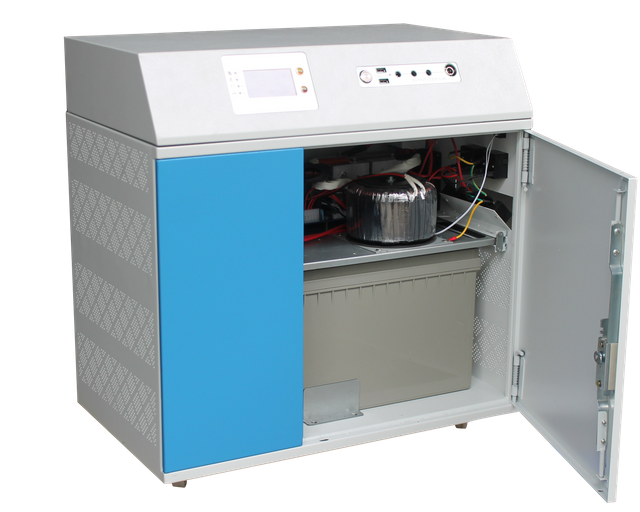 6KW energy storage system single phase all-in-one unit with inverter, MPPT, and battery