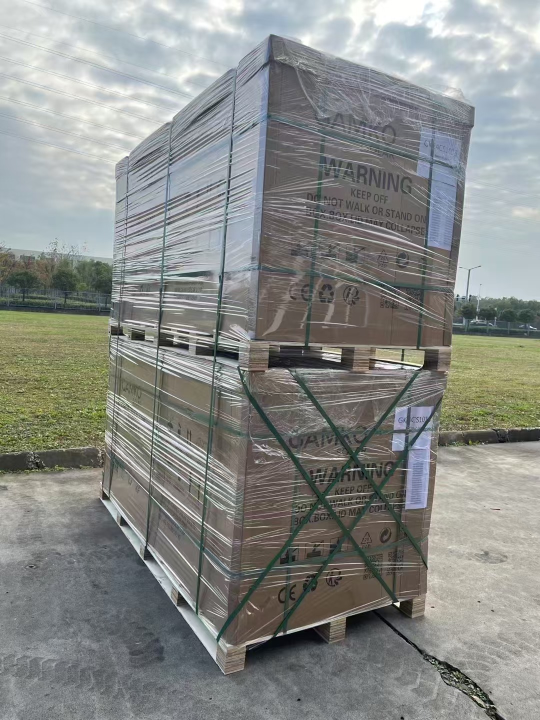 Delivery To France 100kw on Grid Solar System