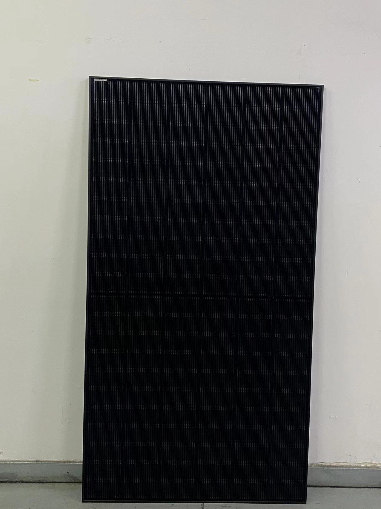 Delivery To Nigeria 550W Full Black Double Glass Solar Panels by 40HQ