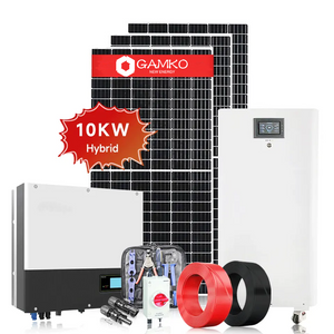 8KW Hybrid Solar Storage System PV Module Solar System Kit With Battery Home Use 5KW 10KW 12KW