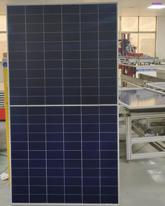 Bifacial 700W Solar Panel Double Glass PV Panel Solar System for Home Solar Energy 