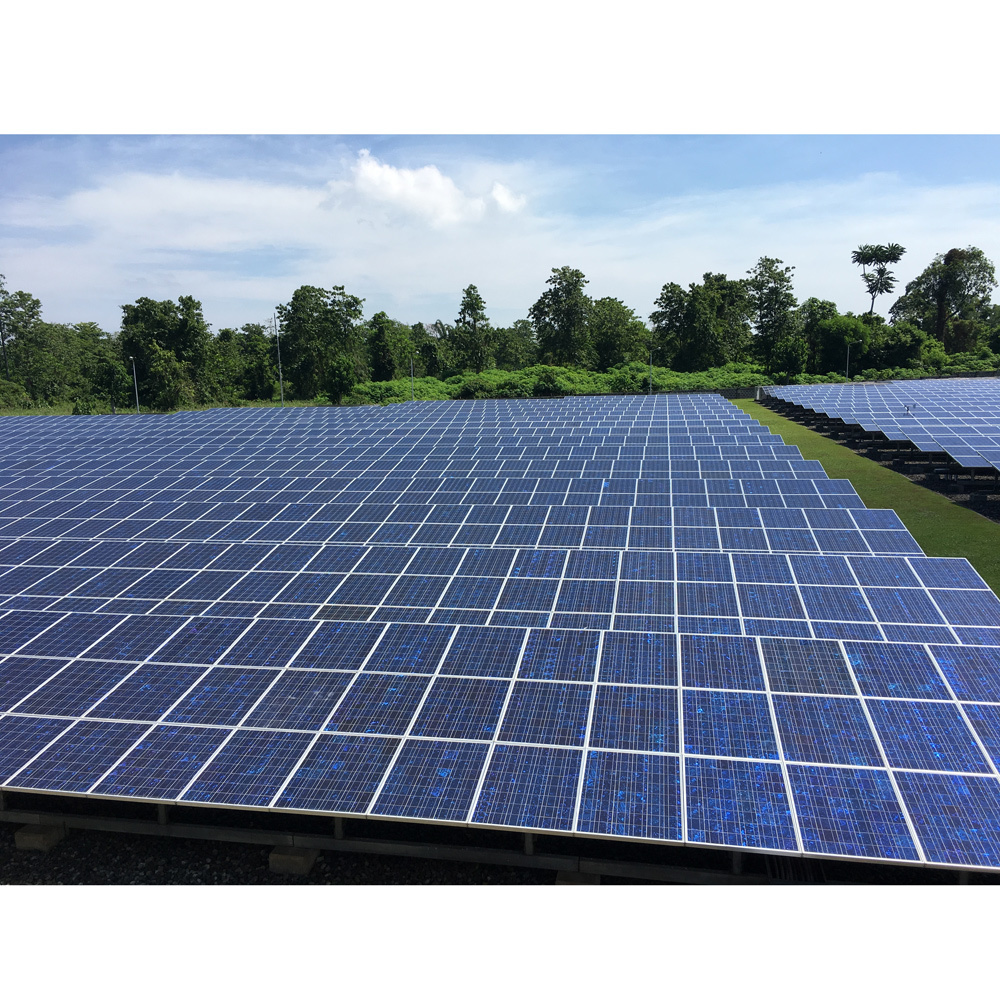 The reverse power transmission of the 65MW photovoltaic project in Bacolod, Philippines has been completed.