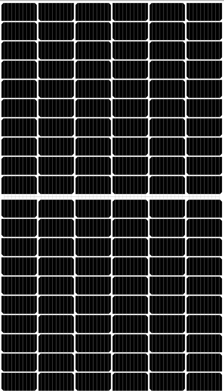 455W Mono Solar Panel Double Glass, Bifacial, Full Black Avaiable
