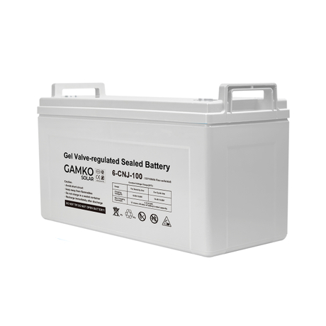 12V 100AH Solar Storage Gel Battery Maintenance Free Easy to Use