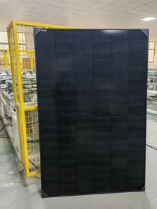 450W N Type Solar Panel Double Glass Full Black PV Panel Support Customized Services