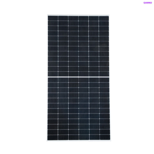 High Voltage 590w Mono Solar Panel 182mm N-type Cells 144series