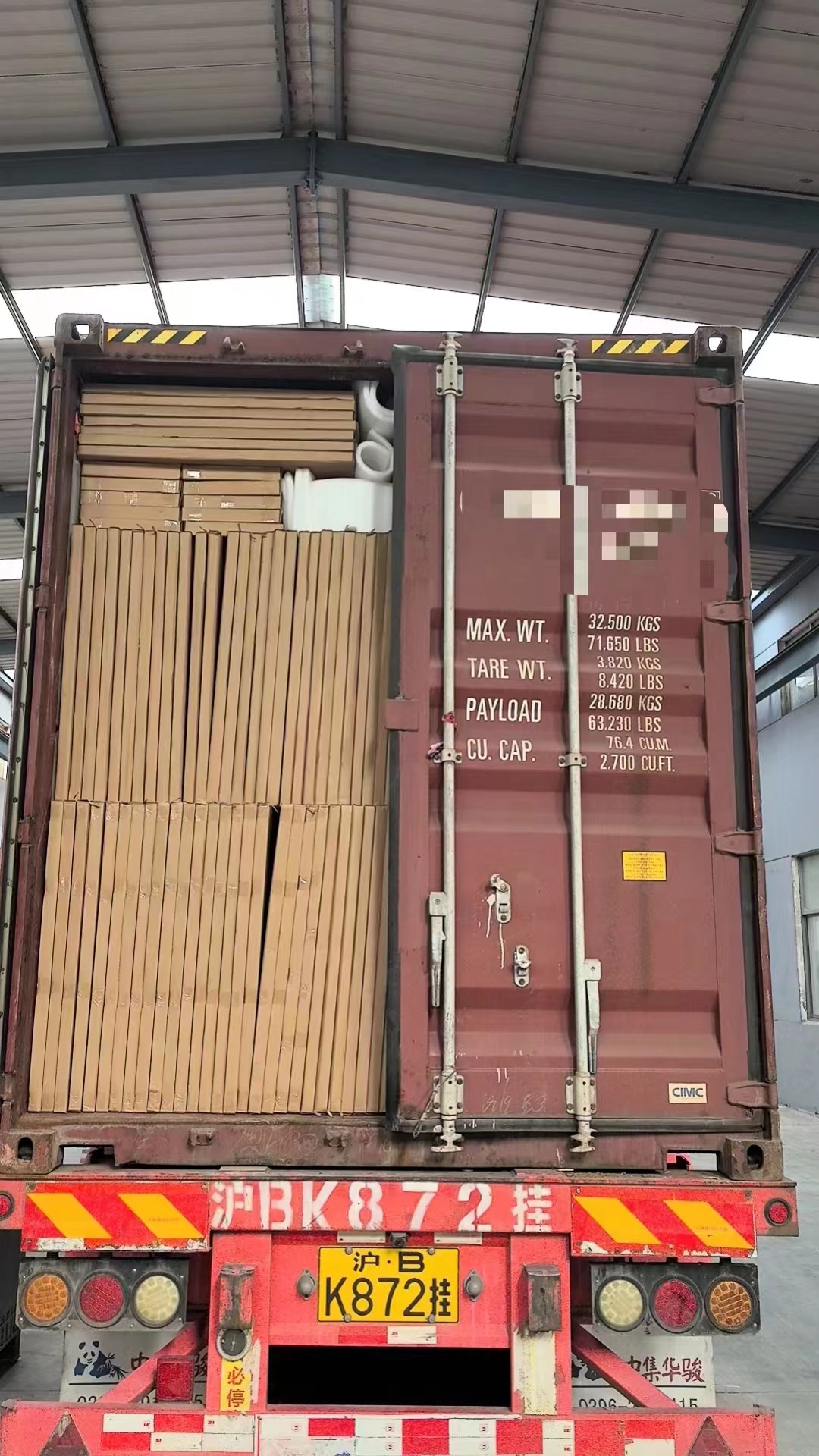 Delivery To South Africa Mono Solar Panels by 1*40HQ Container