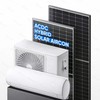 9000btu Hybrid AC/DC solar air conditioner with the battery energy solar ac system 12000btu 18000btu 24000btu